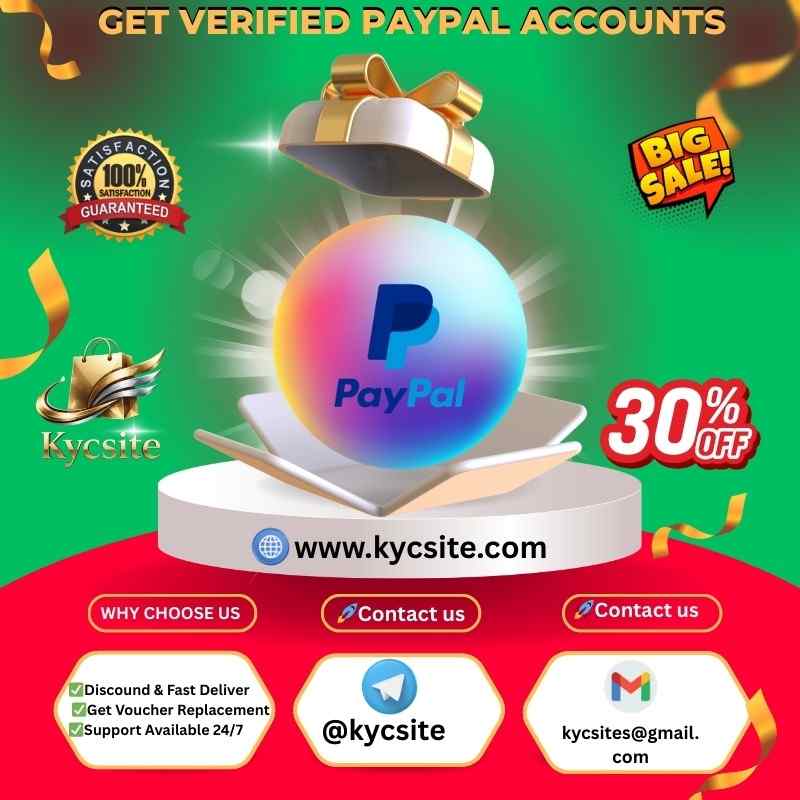 Get Verified PayPal Accounts