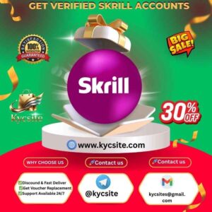 Get Verified Skrill Accounts