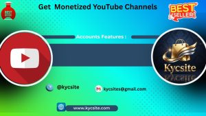 Get Monetized YouTube Channels with 100%