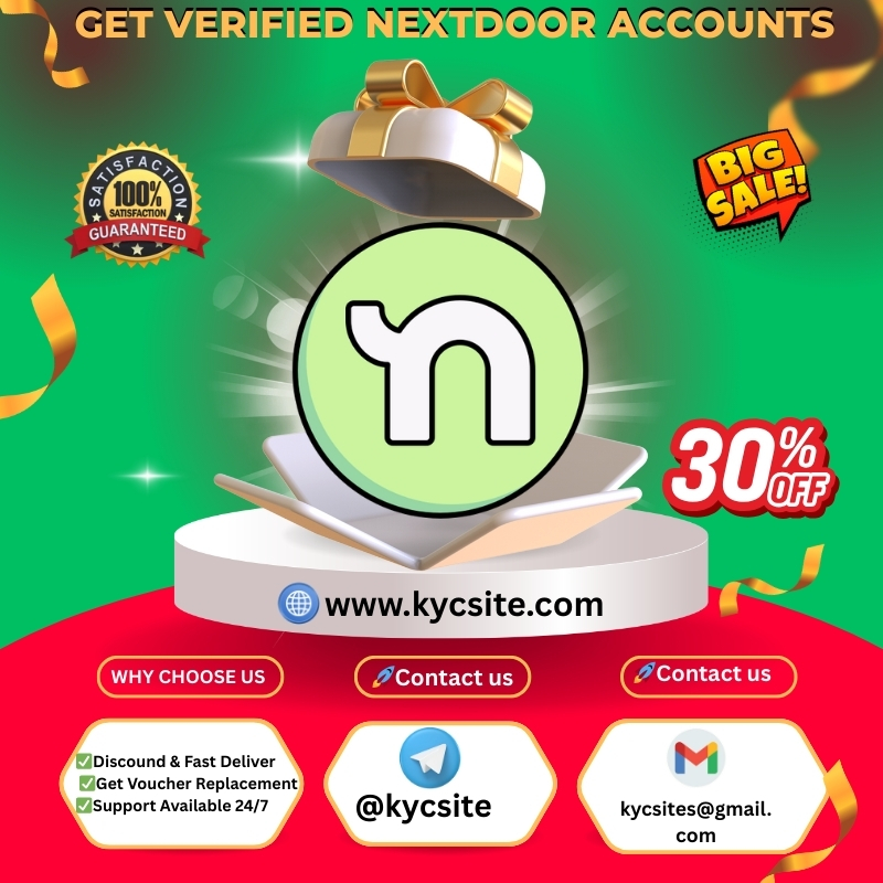 Get Verified Nextdoor Accounts
